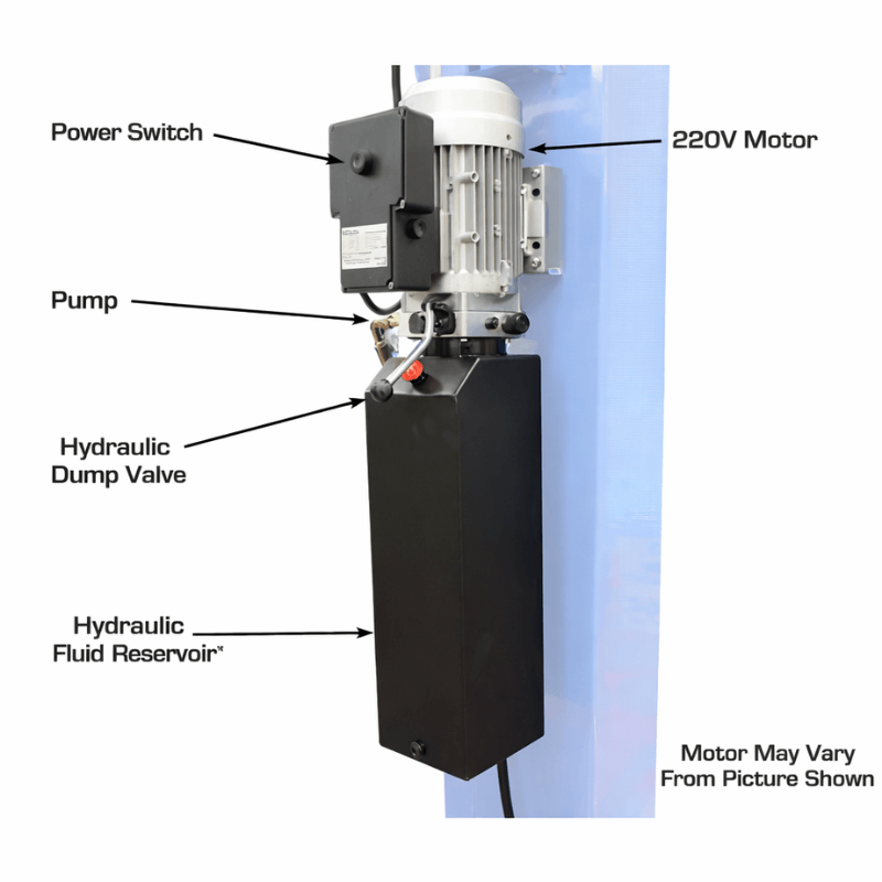 Atlas 14,000 lb 4-Post Alignment Lift w/ Turntables SKU ATEATTD-414AT