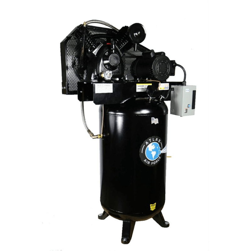Atlas 5HP 80 Gallon Air Compressor w/ Plus Package SKU ATEMPAF8P