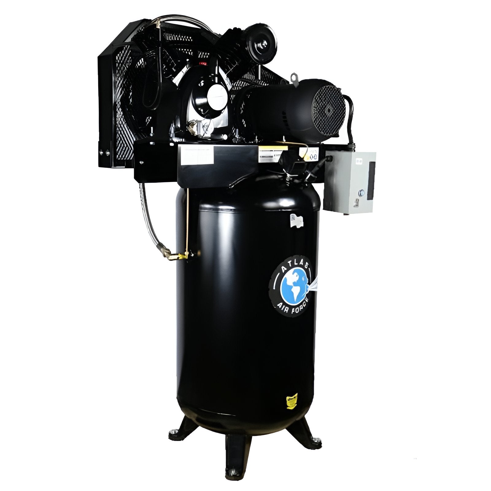 Atlas AF9P 7.5HP 80 Gallon Air Compressor w/ Plus Package SKU ATEMPAF9P