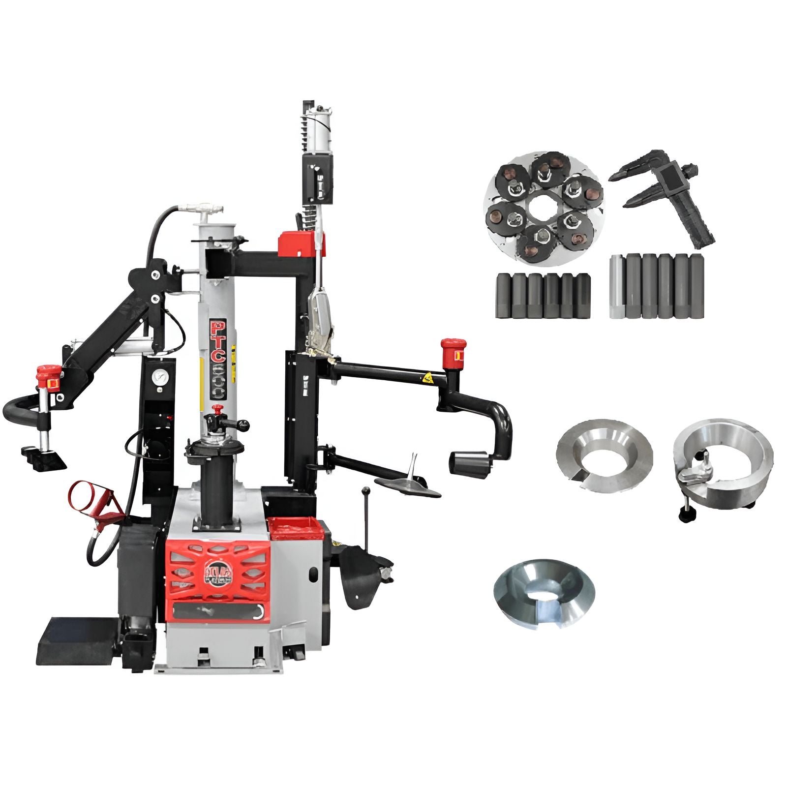 Atlas Platinum Center Post Tire Changer w/ Adapters Kit SKU ATEAP-PTC500-KIT