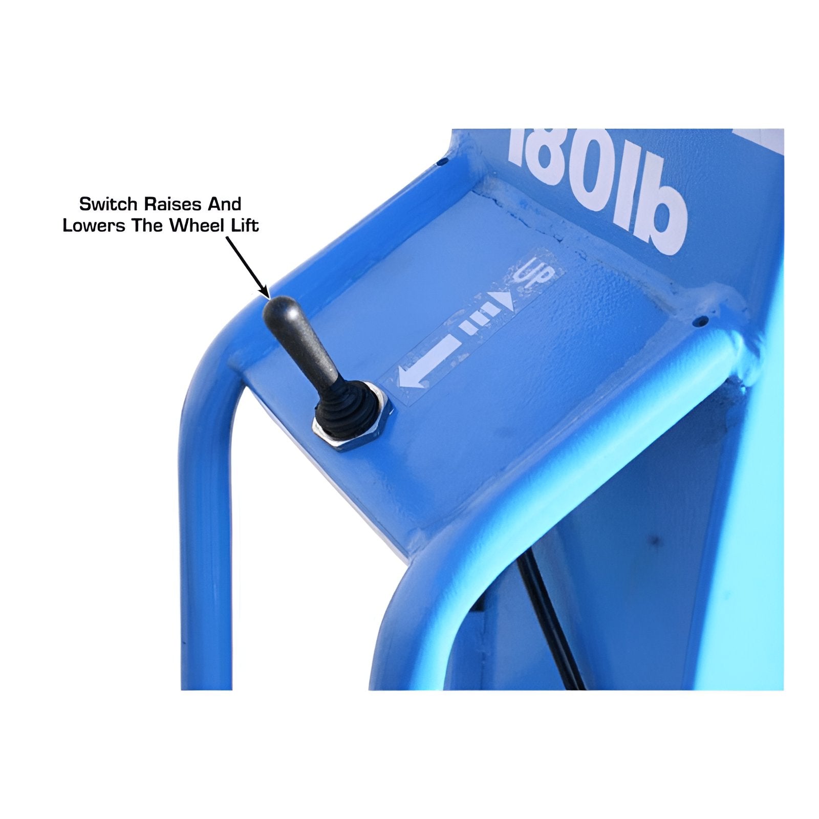 Atlas Offset Pneumatic Portable Wheel Lift 180 lbs SKU ATEATTC-AEZWL-2