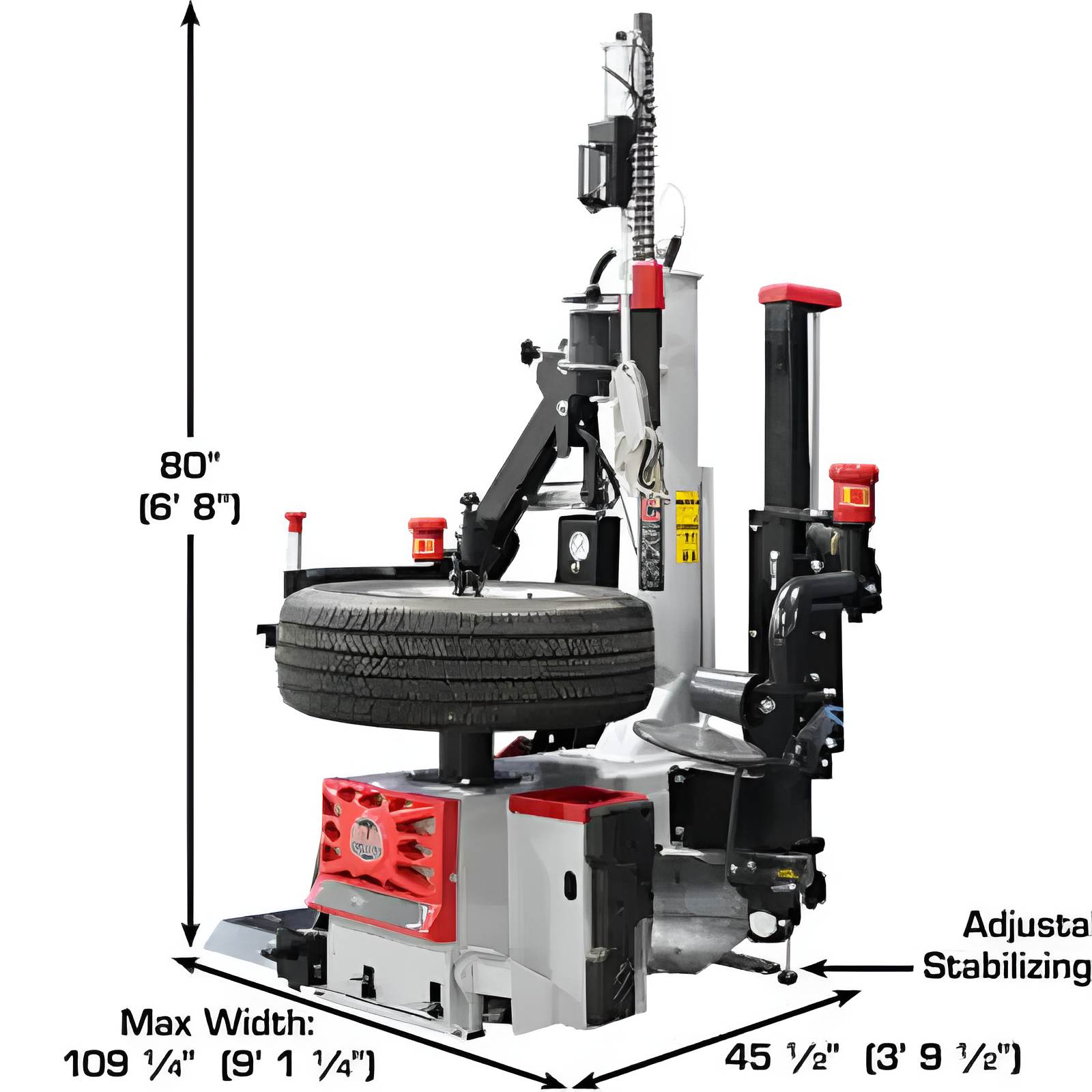Atlas Platinum PTC500, PWB90XL Wheel, Tire Combo SKU ATEAP-TCWB-COMBO2