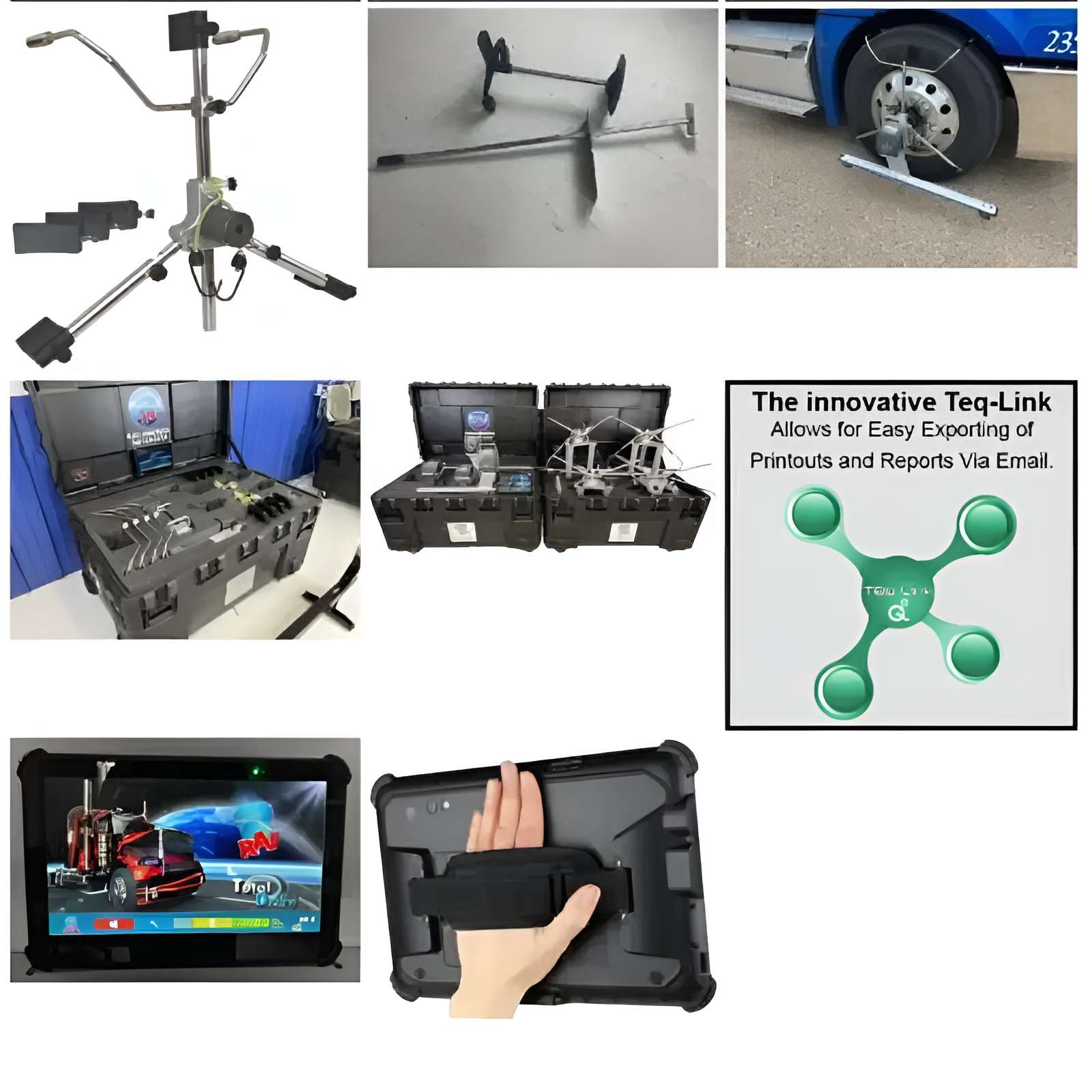 Atlas Mobile 2 Heavy Duty Truck Alignment System SKU ATEATEDGE-TD6000CNAK2