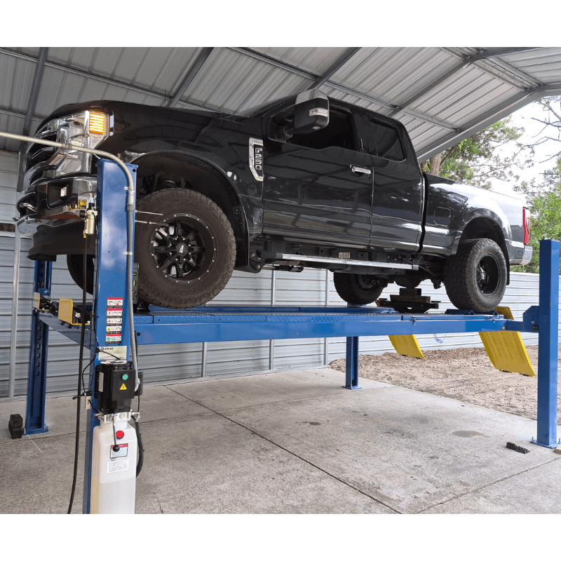 Atlas 12,000 lb 4 Post Alignment Lift SKU ATEATTD-412A-KIT