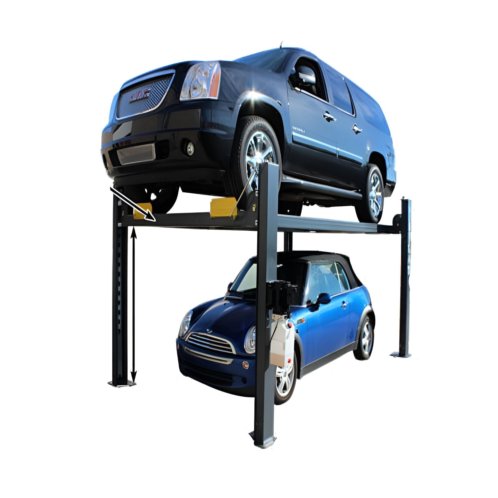 Atlas 408SL 4 Post Lift, 2 x ProJack35 Sliding Jack Combo SKU ATEATTD-408SL-COMBO