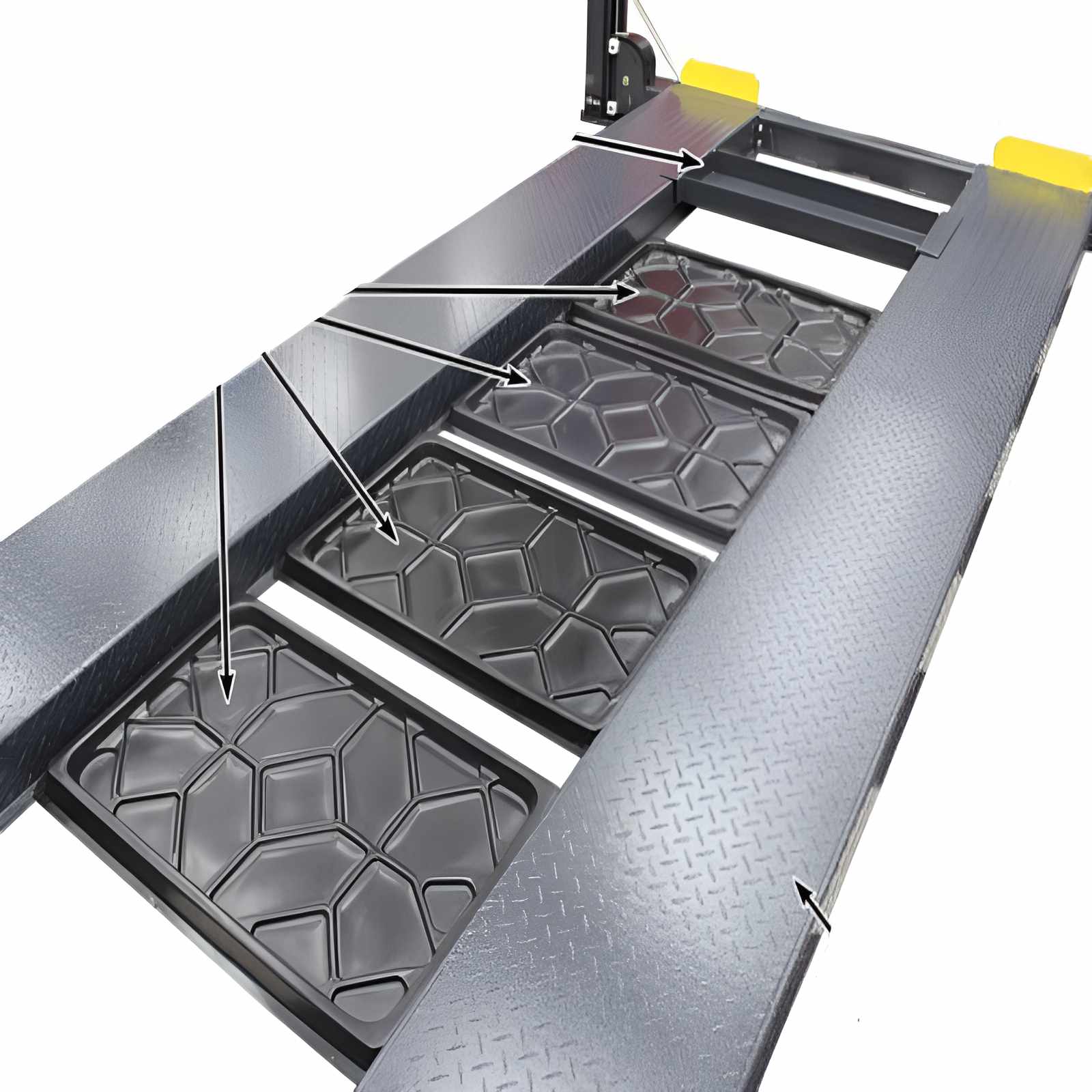 Atlas 408SL 4 Post Lift, 2 x ProJack35 Sliding Jack Combo SKU ATEATTD-408SL-COMBO