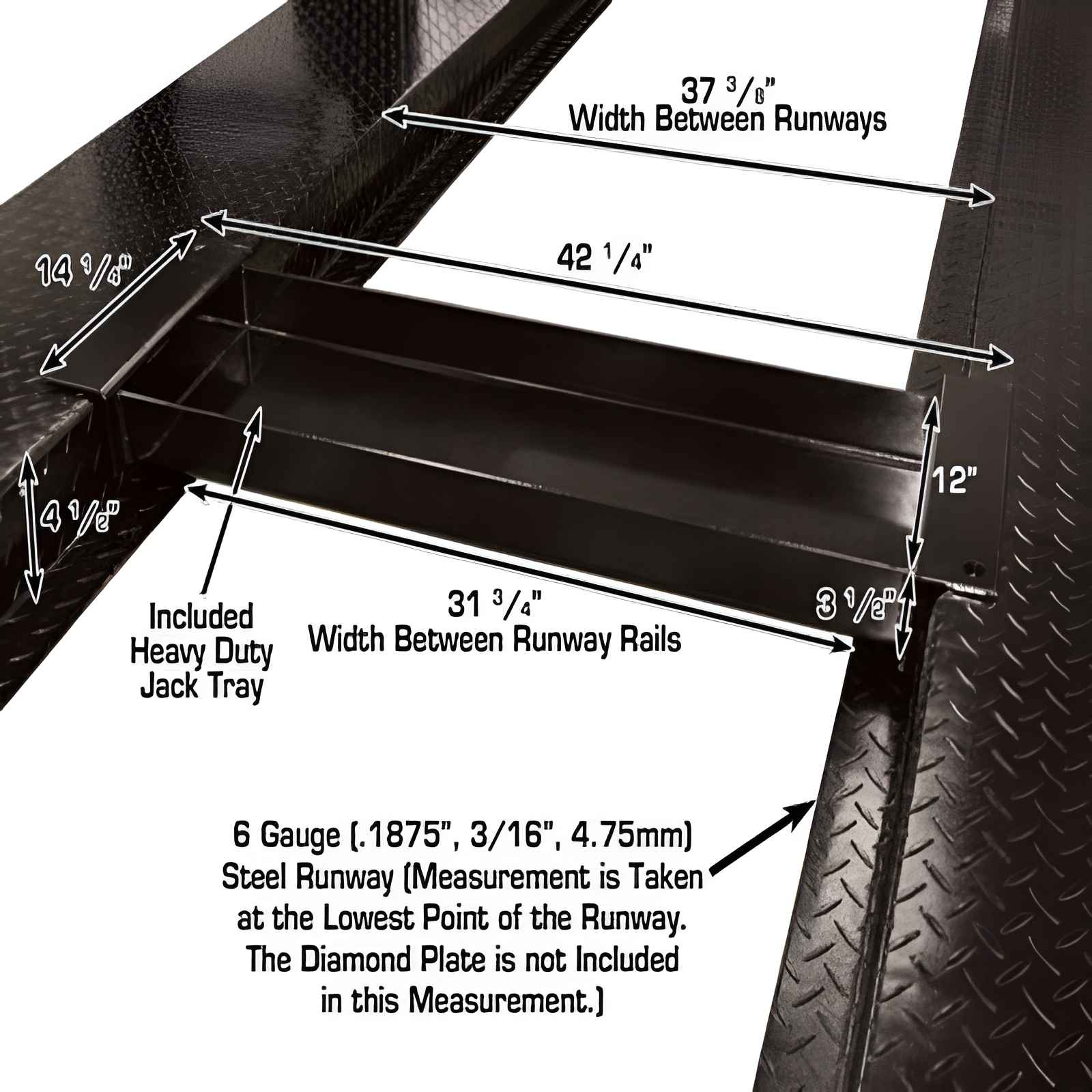 Atlas Garage Pro, 8,000 lb 4 Post Vehicle Storage Lift SKU ATEXH-PRO8000