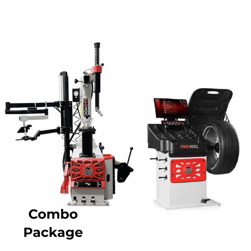 Atlas Platinum PTC400, PWB90XL Tire Changer, Wheel Balancer Combo SKU ATEAP-TCWB-COMBO7