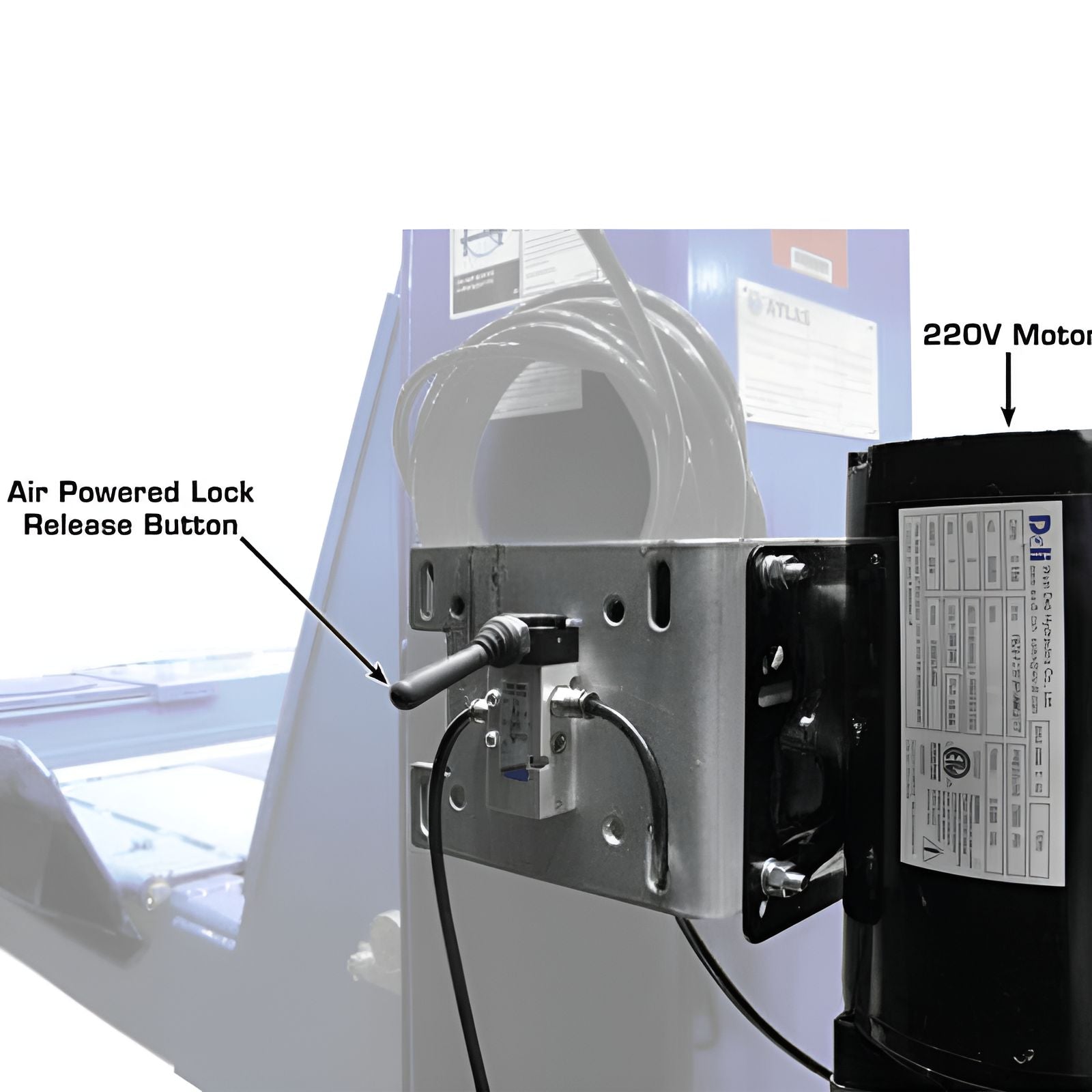 Atlas 14,000 lb Alignment Lift, Open Front, ALI Certified SKU ATEAP-PVL14OF-EXT