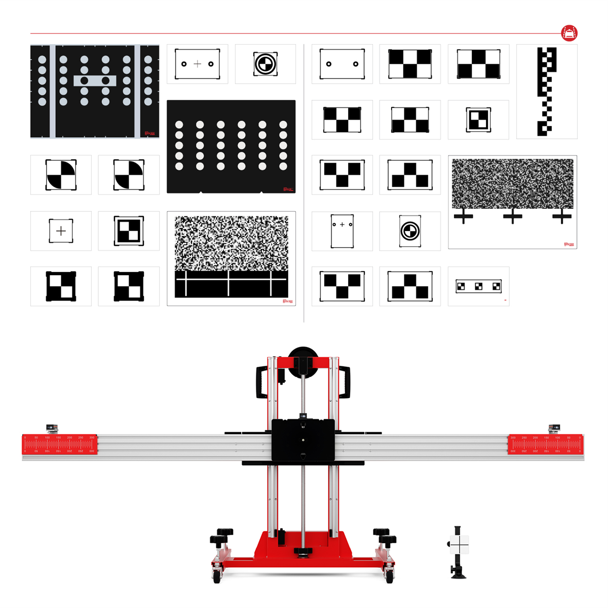 Autel ADAS LDW 2.0, Standard ADAS Calibration Frame For Lane Departure Warning SKU AULLDW20