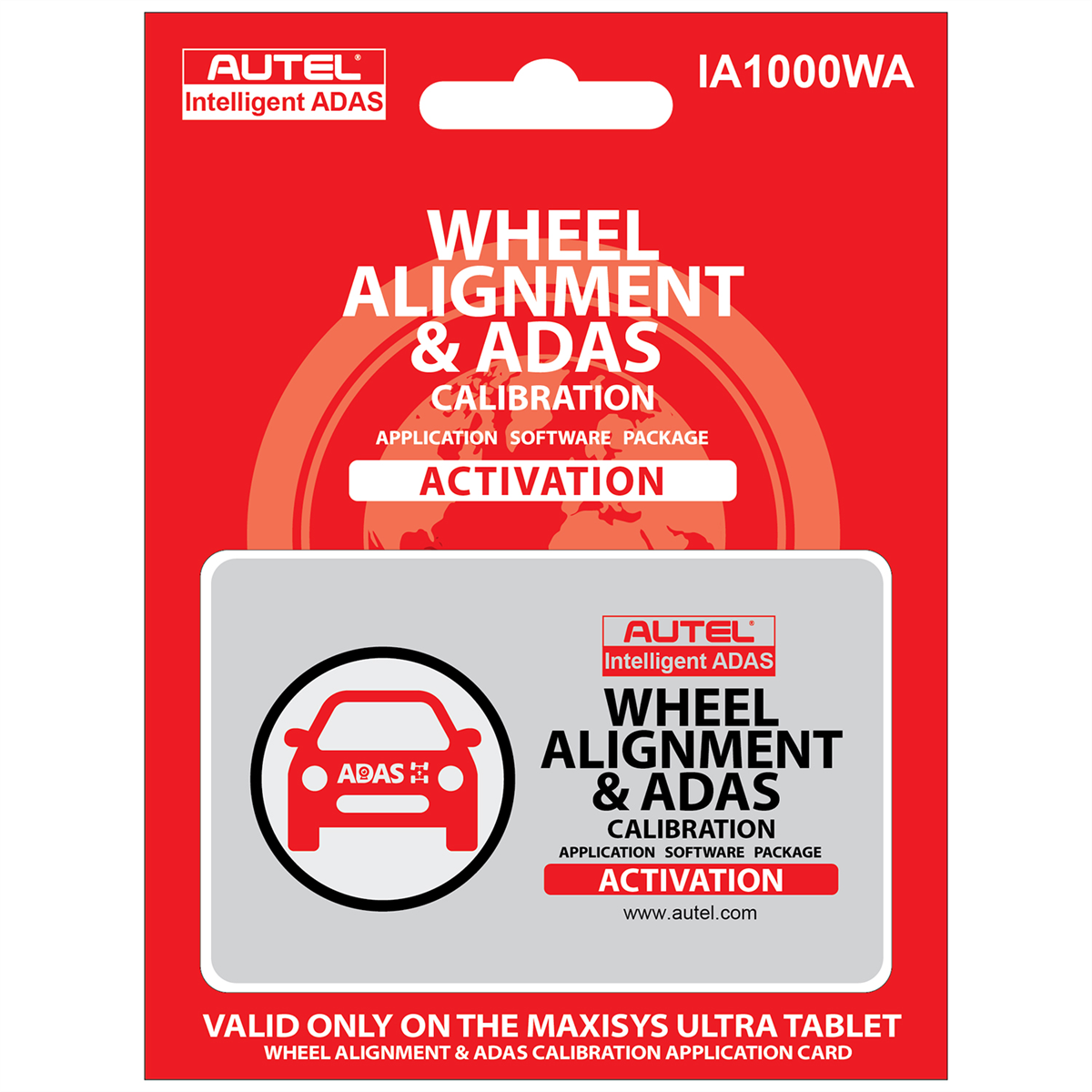 Autel IA1000WAUP Alignment, ADAS Calibration Software Upgrade SKU AULIA1000WAUP