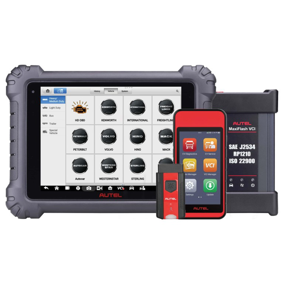 Autel MS909CV, MD600CV Bundle, Commercial, Heavy-Duty Diagnostics SKU AULMS909CV-BUNDLE