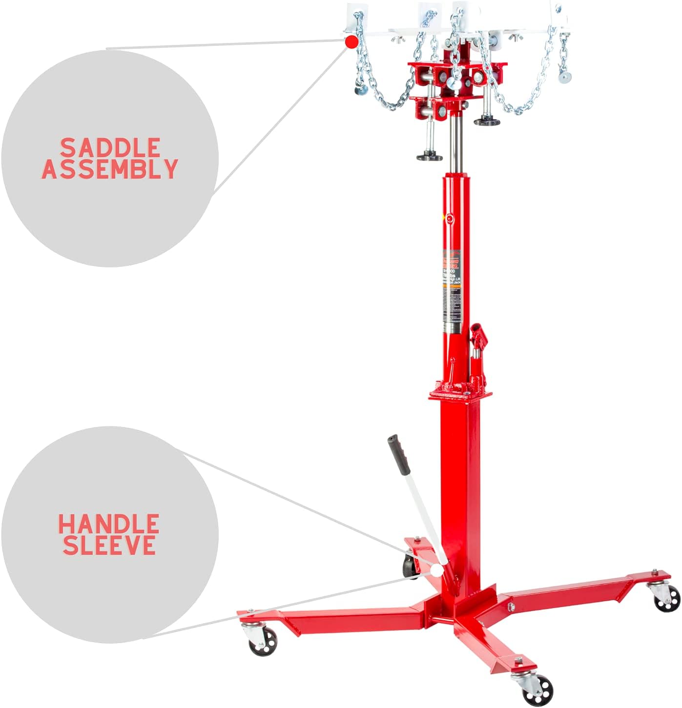 Blackhawk 700 Lbs Telescopic Transmission Jack SKU BH7000