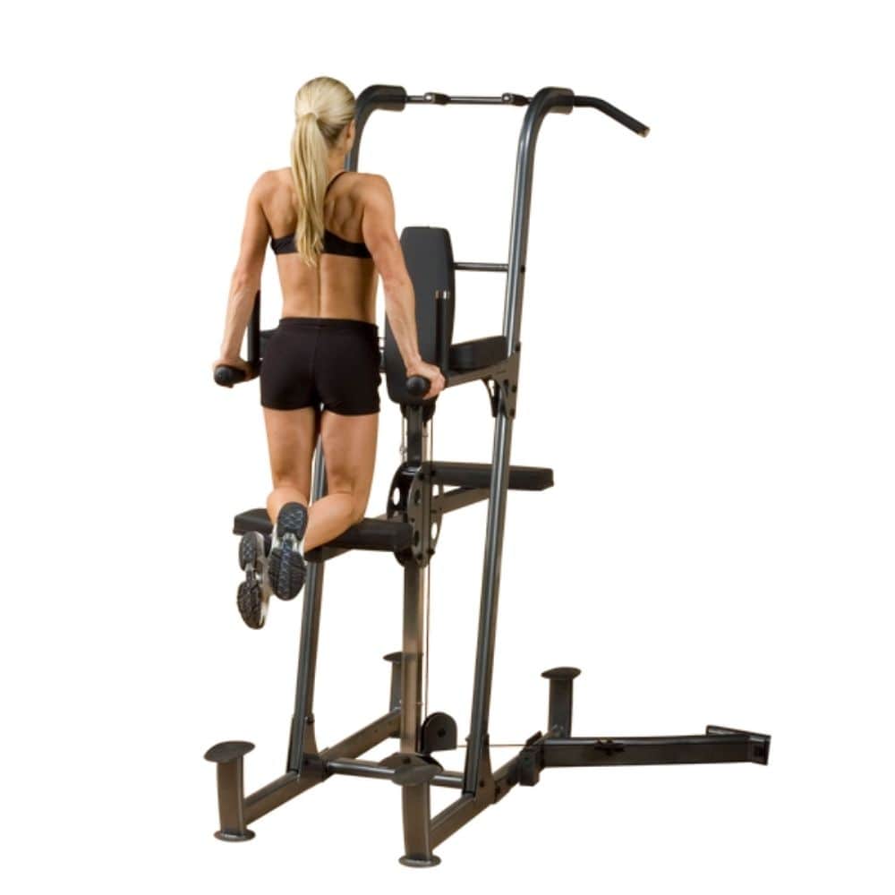 Body Solid Fusion Weight-Assisted Dip & Pull-Up Station SKU FCDWA