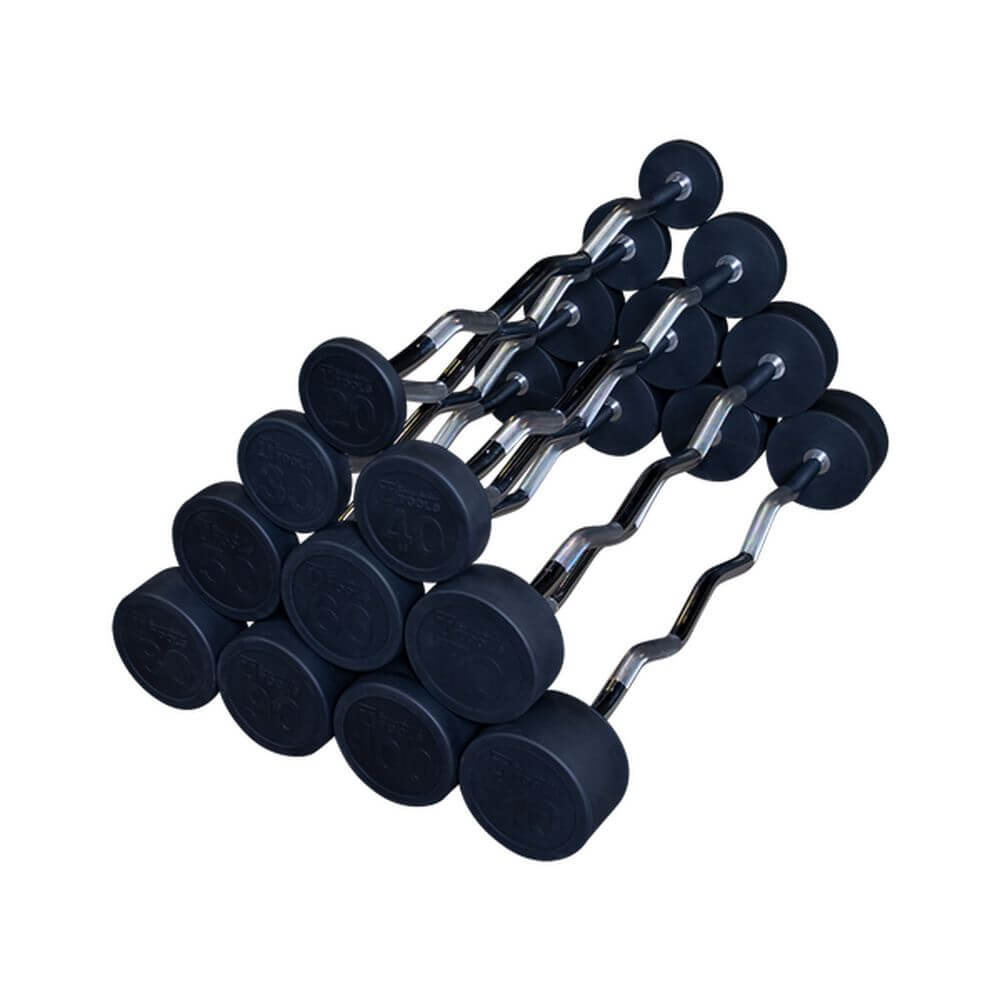 Body Solid Fixed Curl Bar Sets SKU SBZ