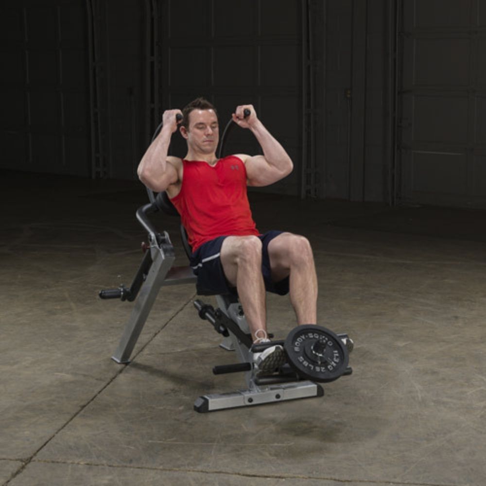 Body Solid Semi-Recumbent Ab Bench GAB300