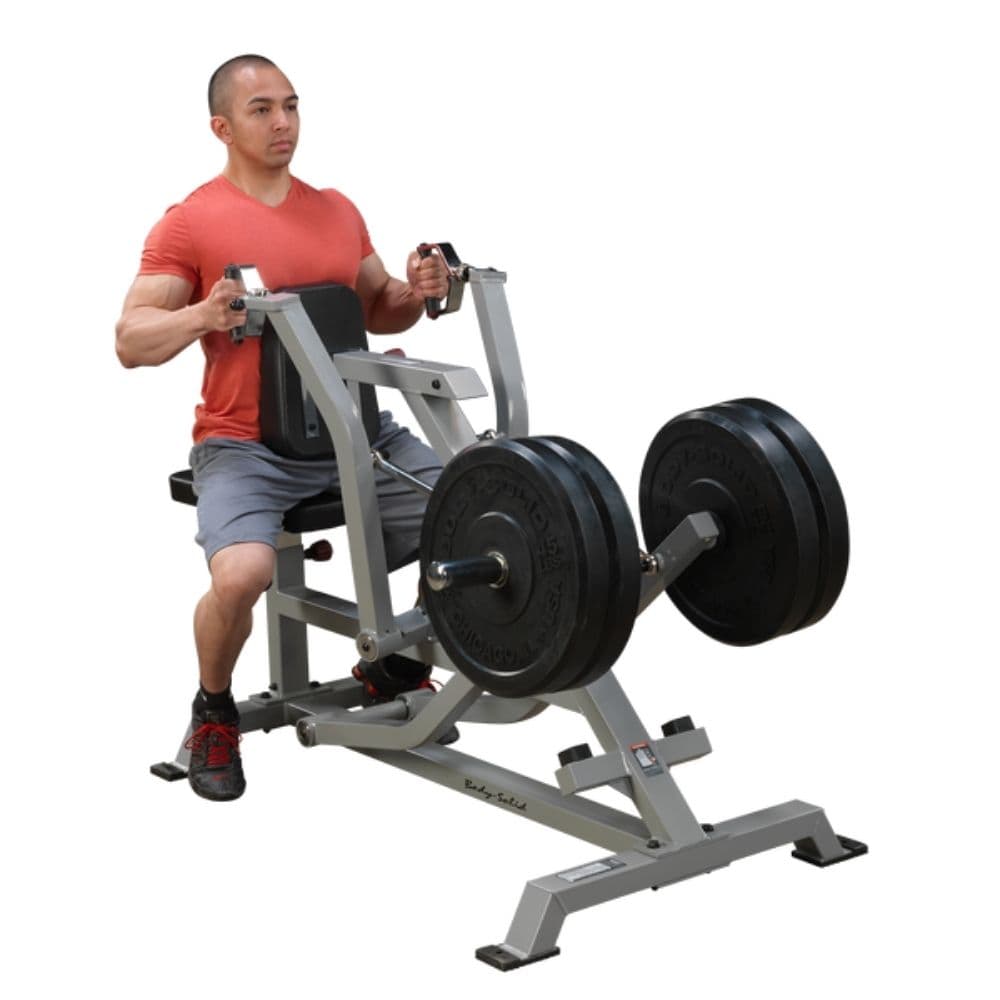 Body Solid ProClub Leverage Seated Row SKU LVSR