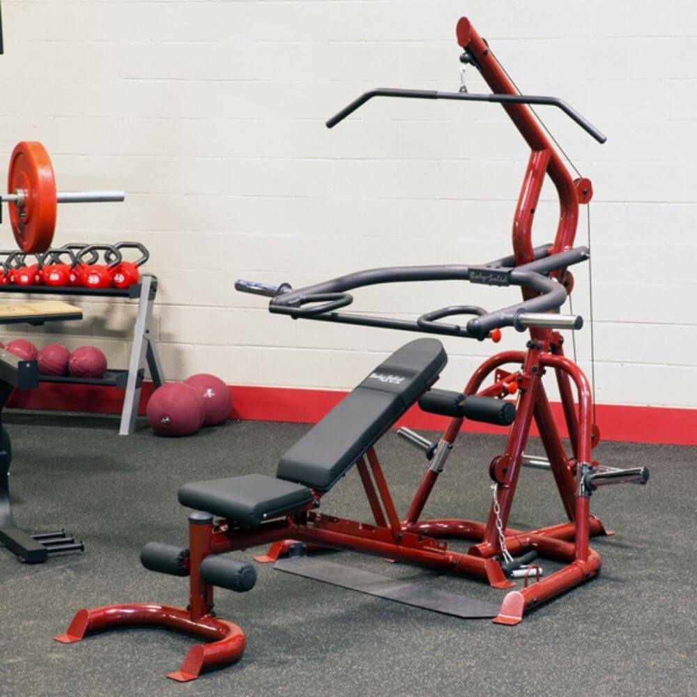 Body Solid Corner Leverage Gym Package SKU GLGS100P4