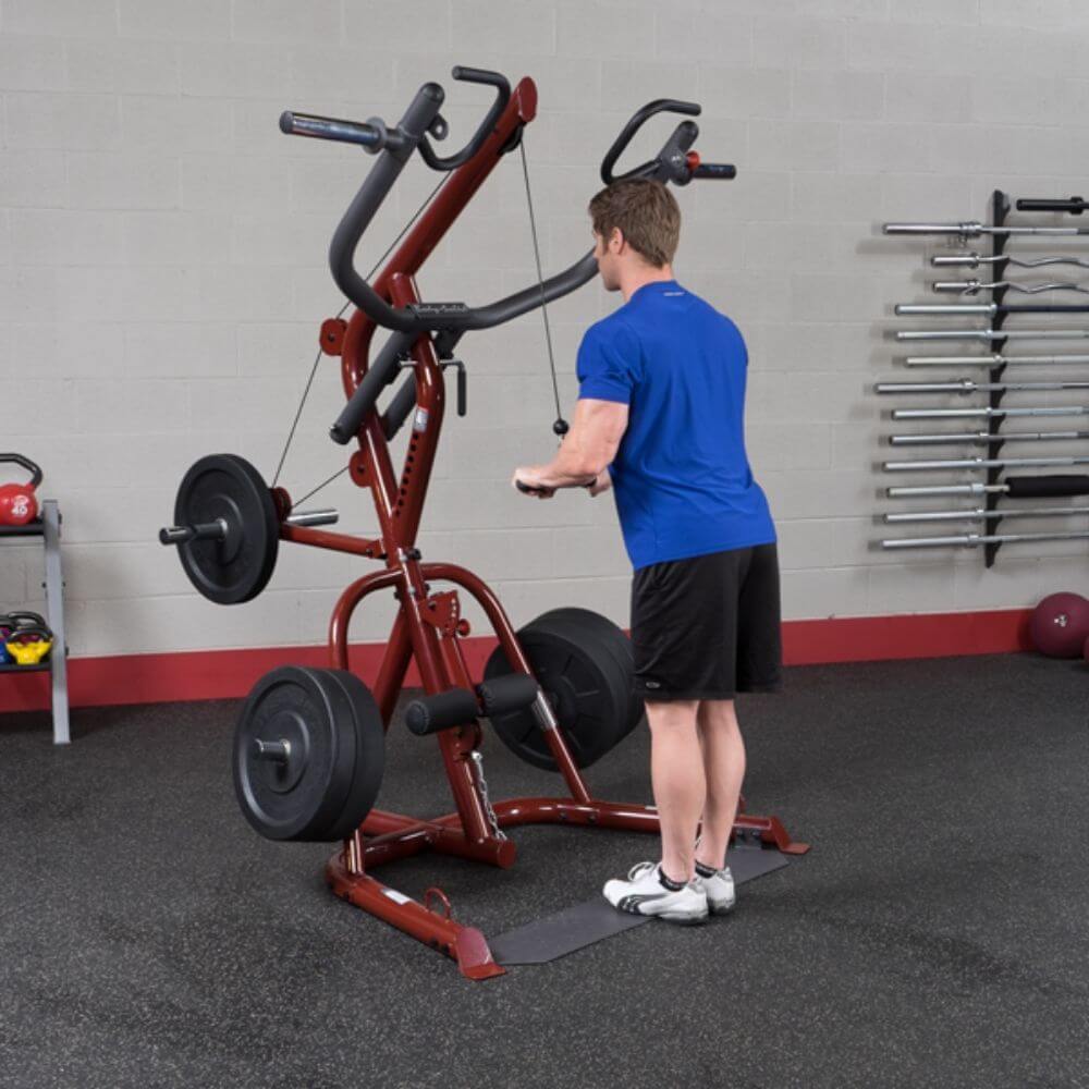 Body Solid Corner Leverage Gym Package SKU GLGS100P4
