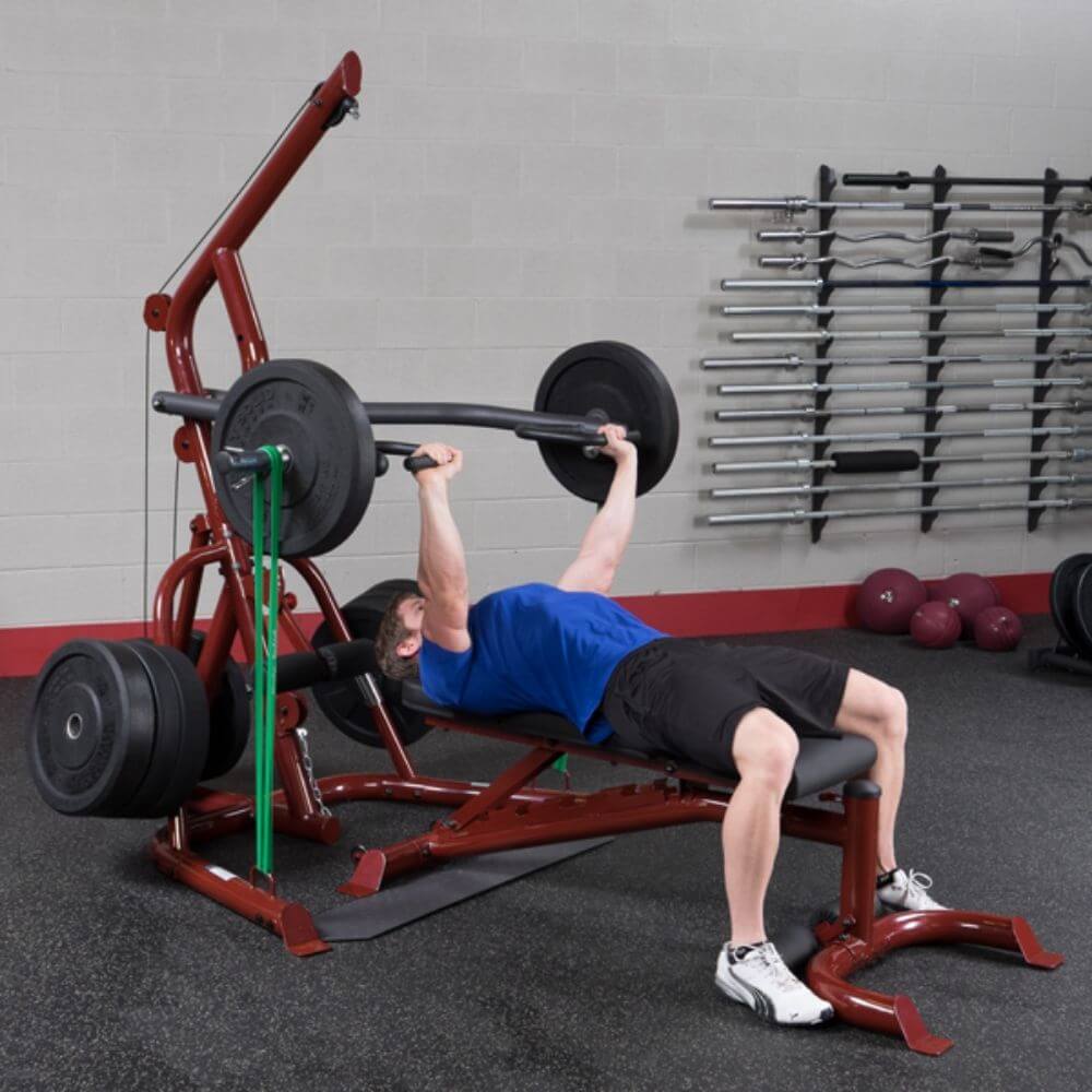 Body Solid Corner Leverage Gym Package SKU GLGS100P4