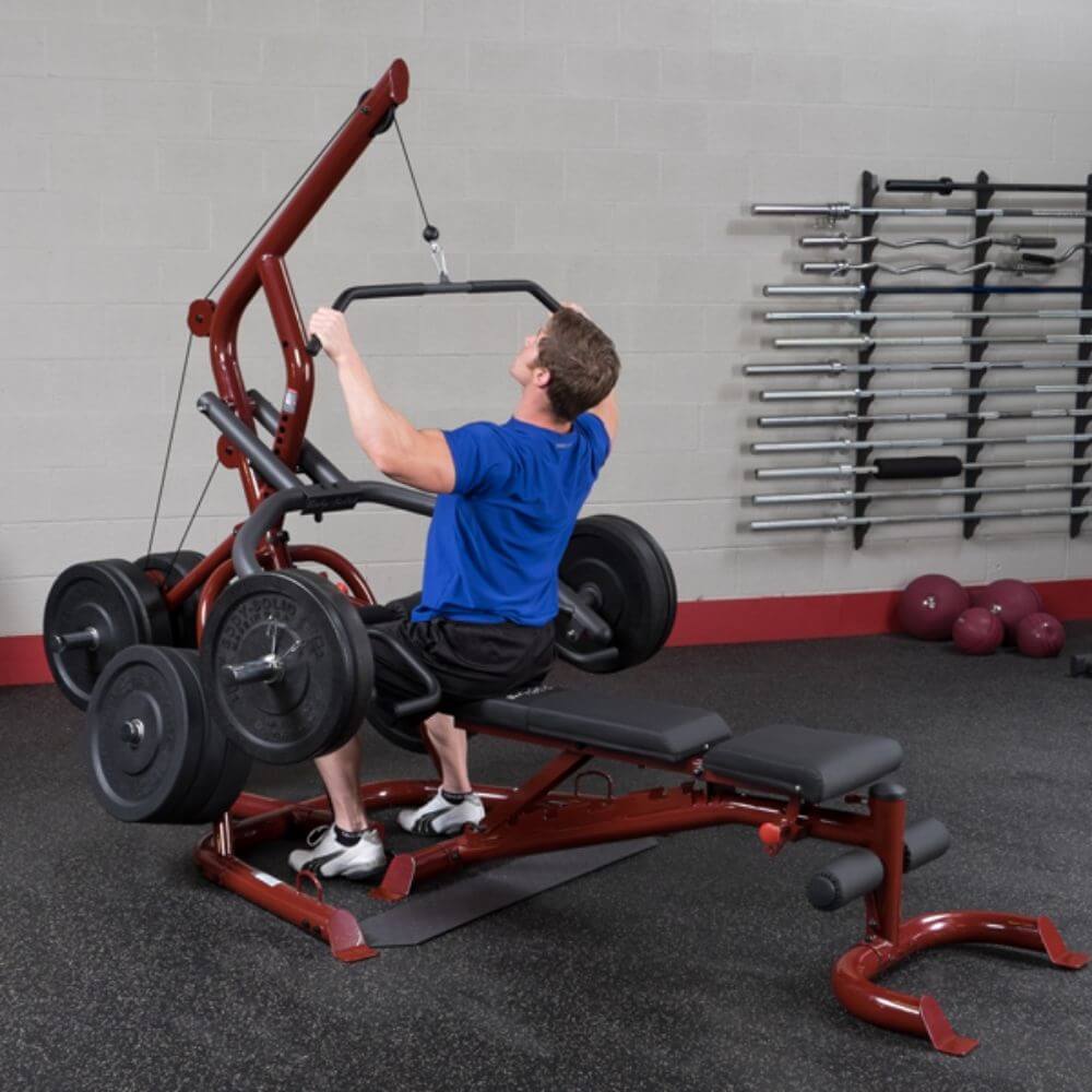 Body Solid Corner Leverage Gym Package SKU GLGS100P4