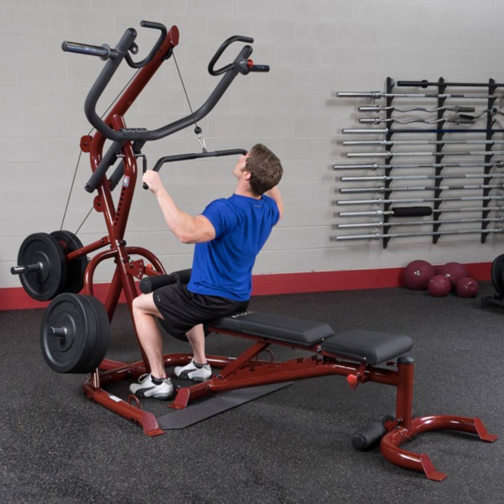 Body Solid Corner Leverage Gym Package SKU GLGS100P4