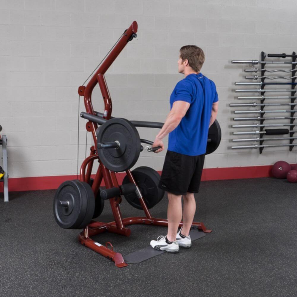 Body Solid Corner Leverage Gym Package SKU GLGS100P4