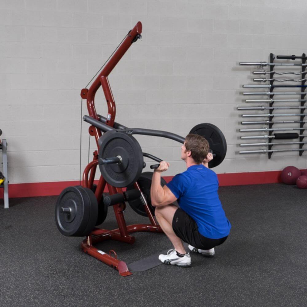 Body Solid Corner Leverage Gym Package SKU GLGS100P4