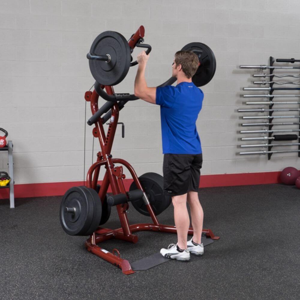 Body Solid Corner Leverage Gym Package SKU GLGS100P4