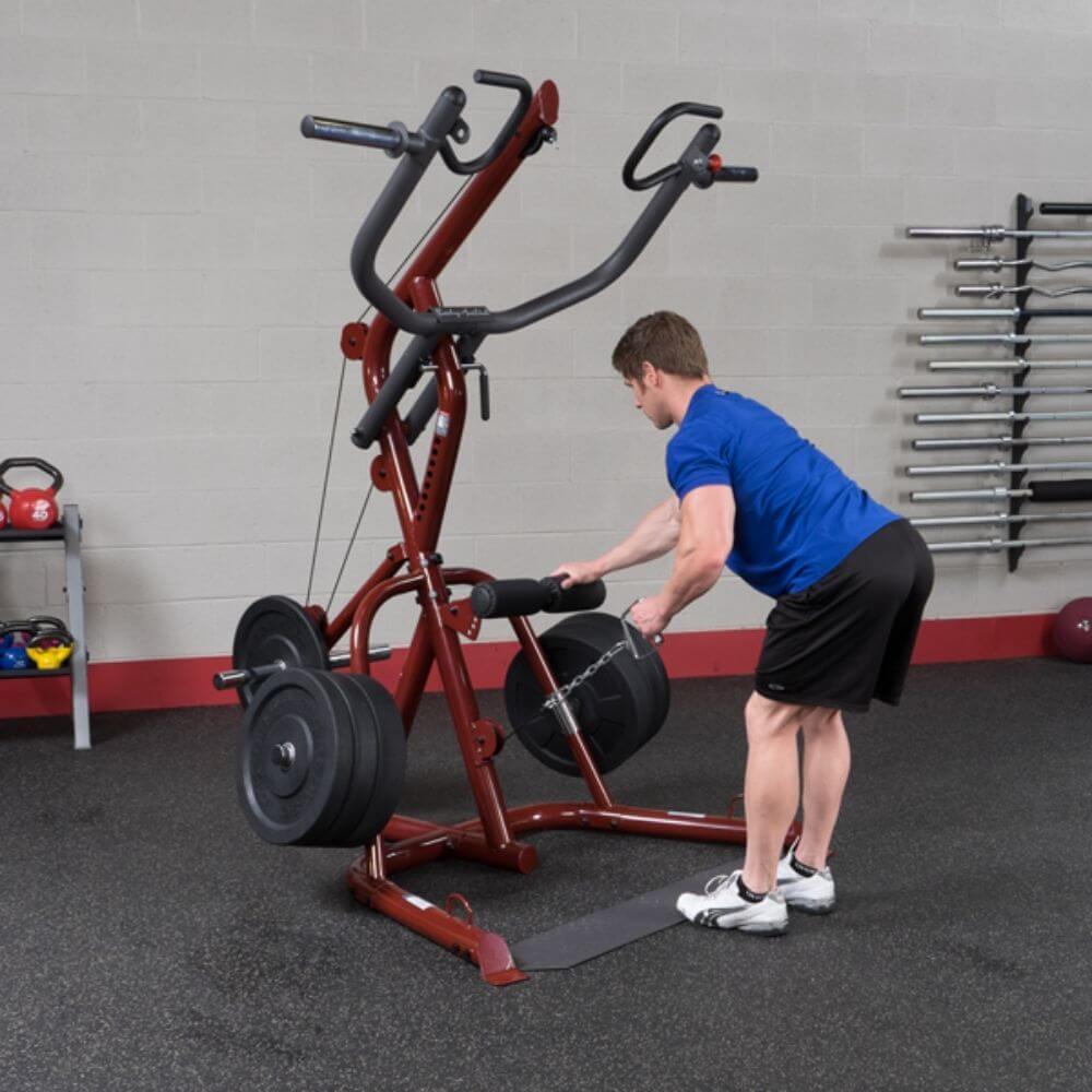 Body Solid Corner Leverage Gym Package SKU GLGS100P4