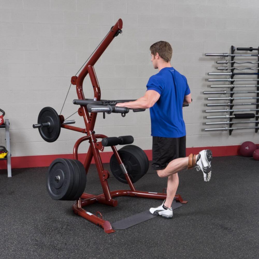 Body Solid Corner Leverage Gym Package SKU GLGS100P4