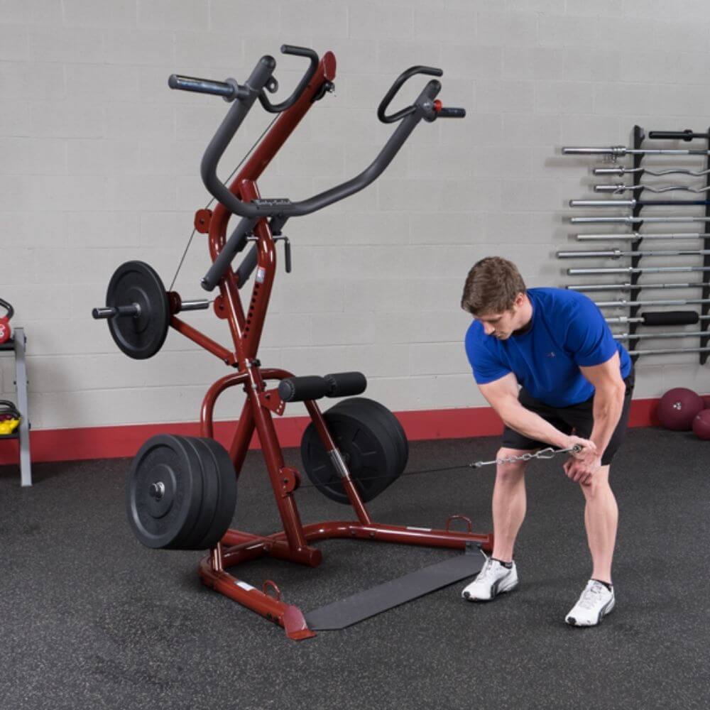Body Solid Corner Leverage Gym Package SKU GLGS100P4