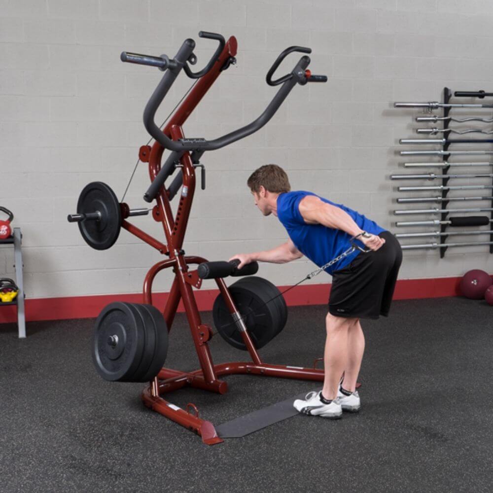 Body Solid Corner Leverage Gym Package SKU GLGS100P4
