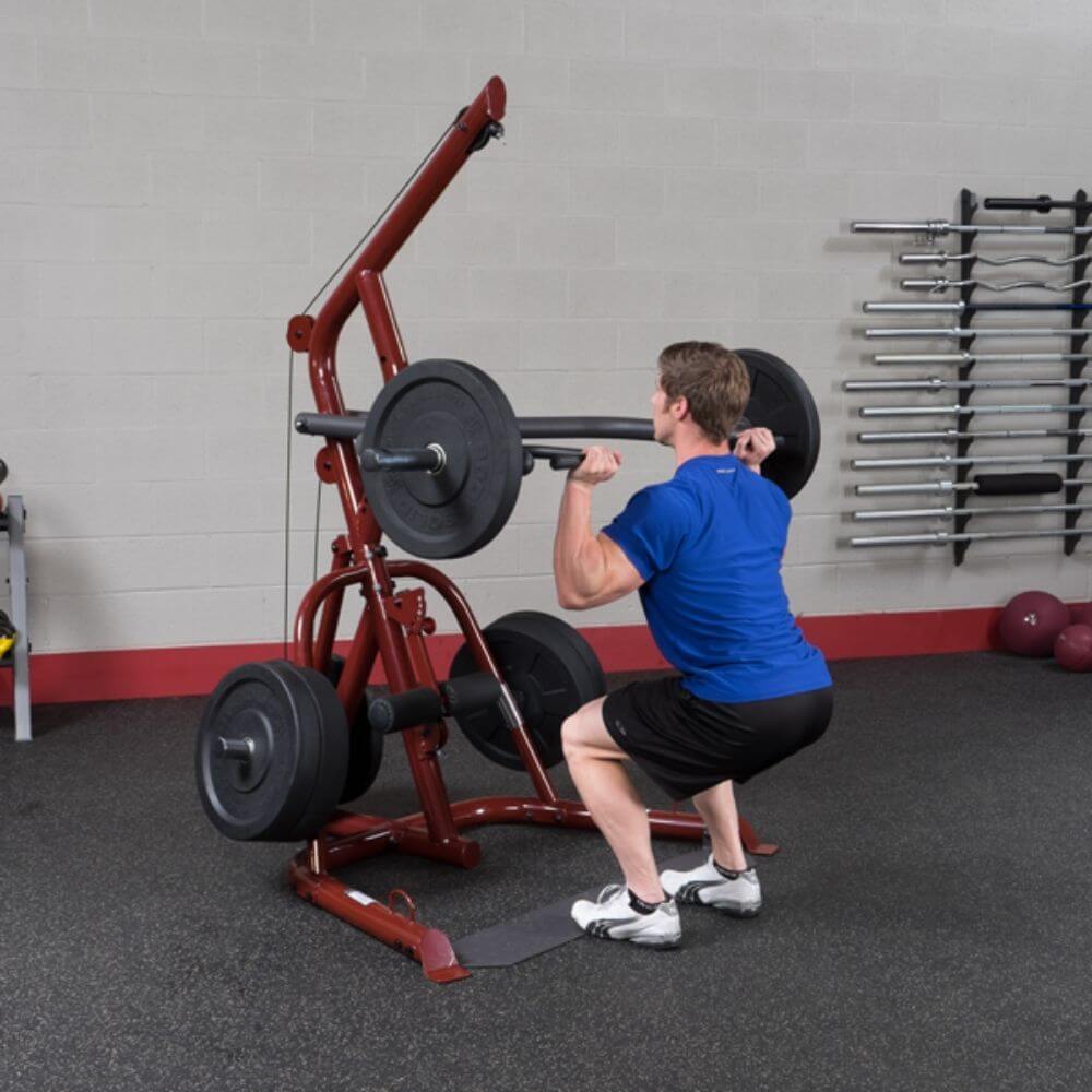 Body Solid Corner Leverage Gym Package SKU GLGS100P4