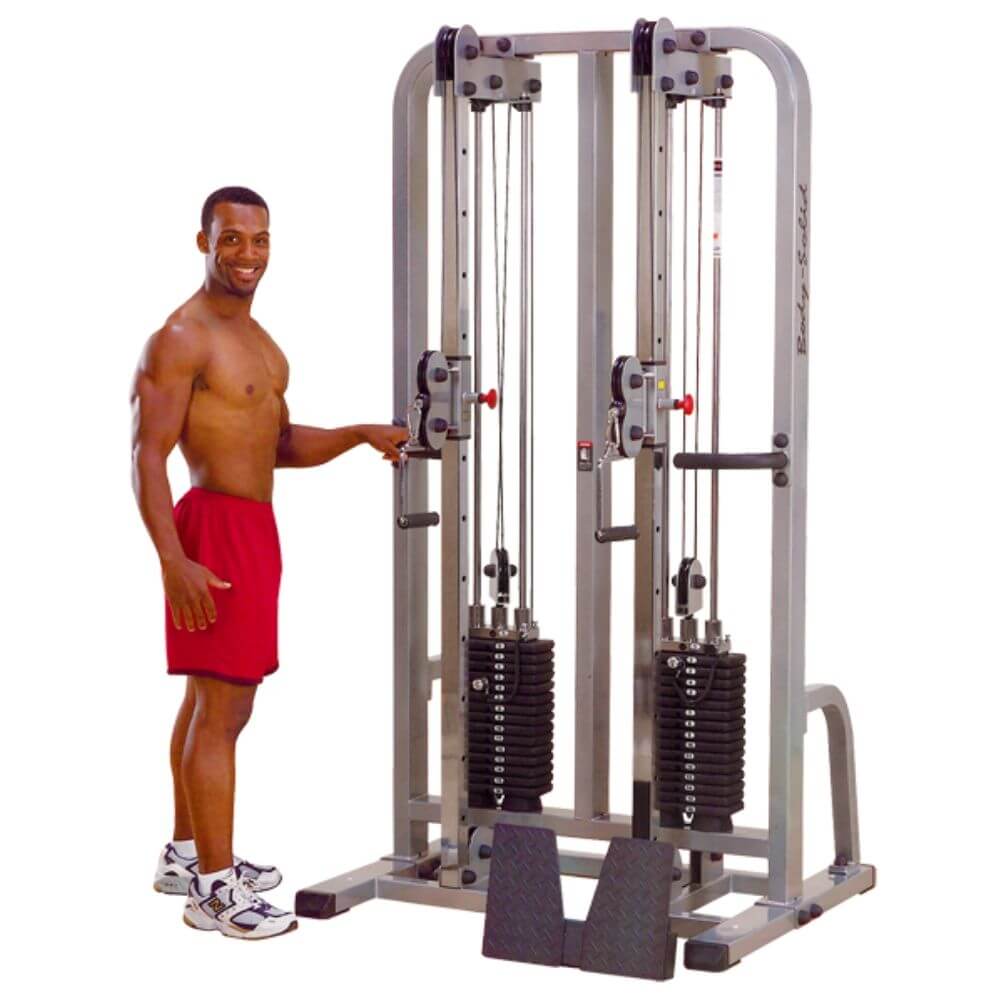Body Solid ProClub Dual Cable Column SKU SDC2000G