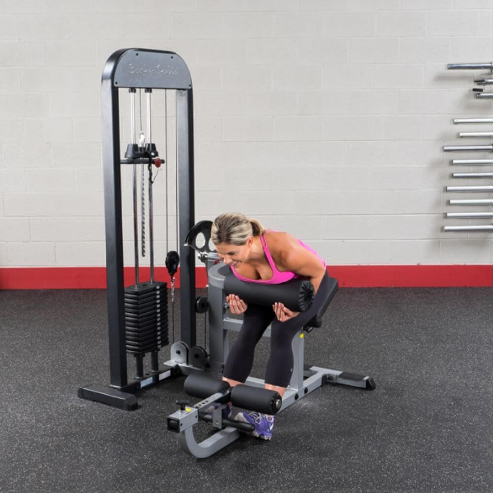 Body Solid Pro Select Ab And Back Machine SKU GCAB-STK