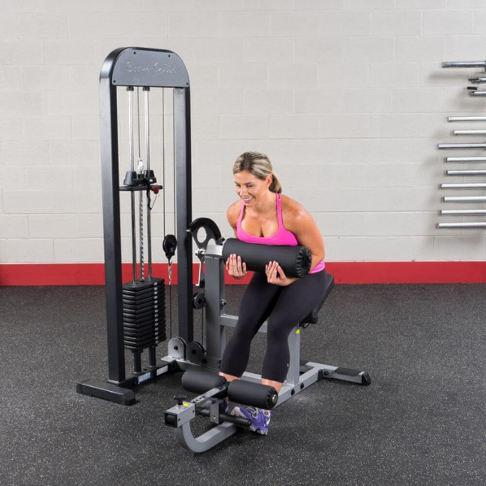 Body Solid Pro Select Ab And Back Machine SKU GCAB-STK