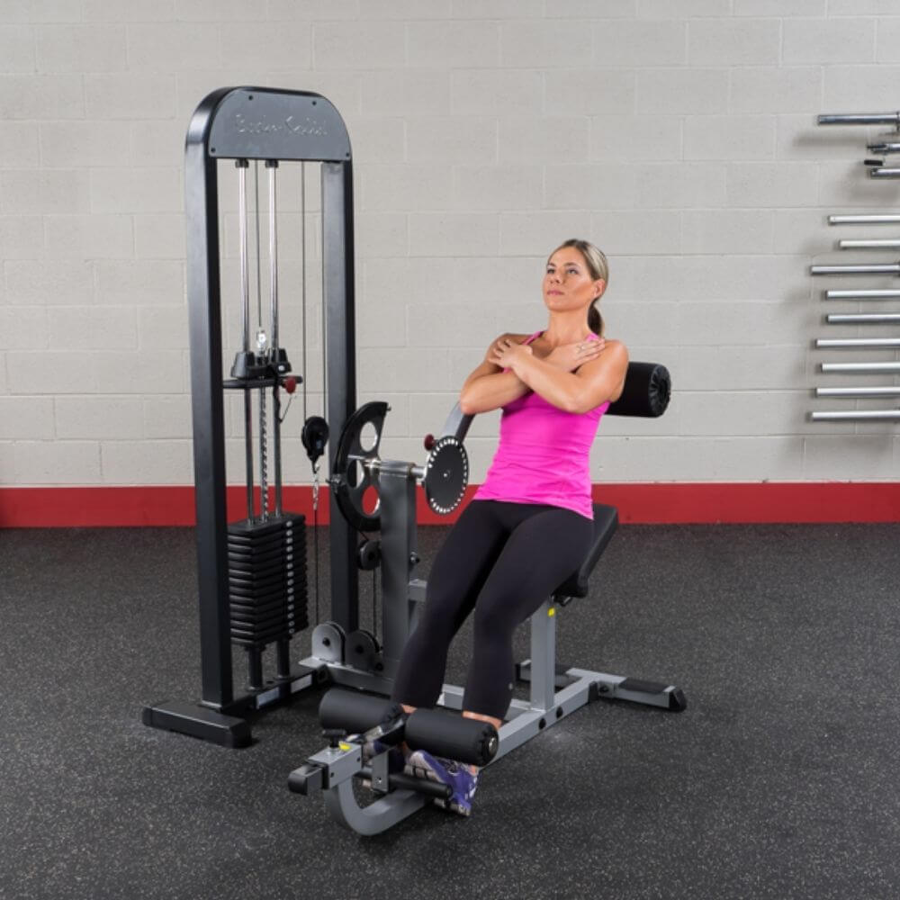 Body Solid Pro Select Ab And Back Machine SKU GCAB-STK