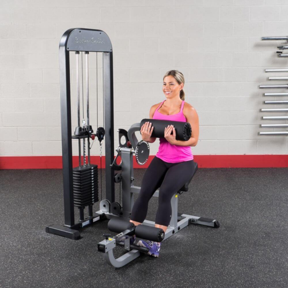 Body Solid Pro Select Ab And Back Machine SKU GCAB-STK