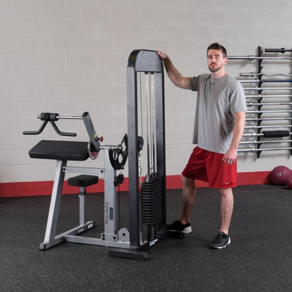 Body Solid Pro Select Biceps And Triceps Machine SKU GCBT-STK