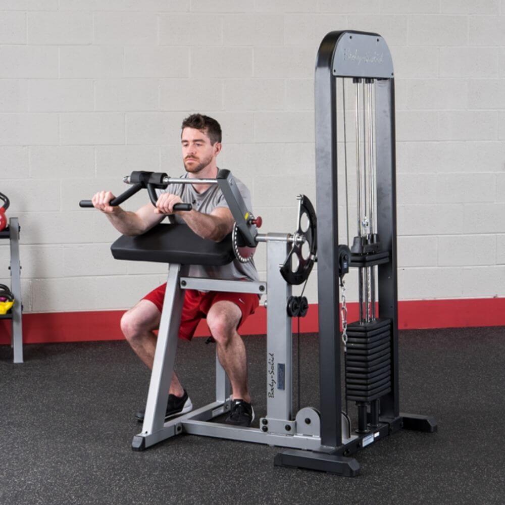 Body Solid Pro Select Biceps And Triceps Machine SKU GCBT-STK