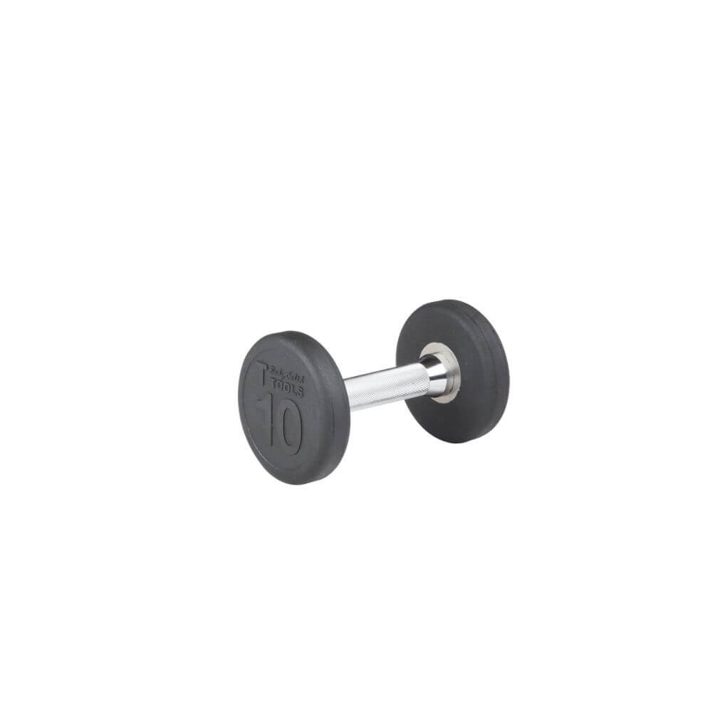 Body Solid Rubber Round Dumbbells SKU SDP(SIZE)