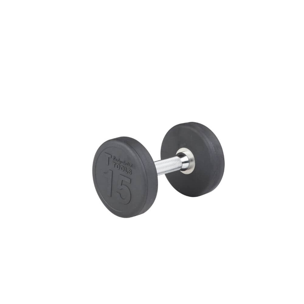 Body Solid Rubber Round Dumbbells SKU SDP(SIZE)