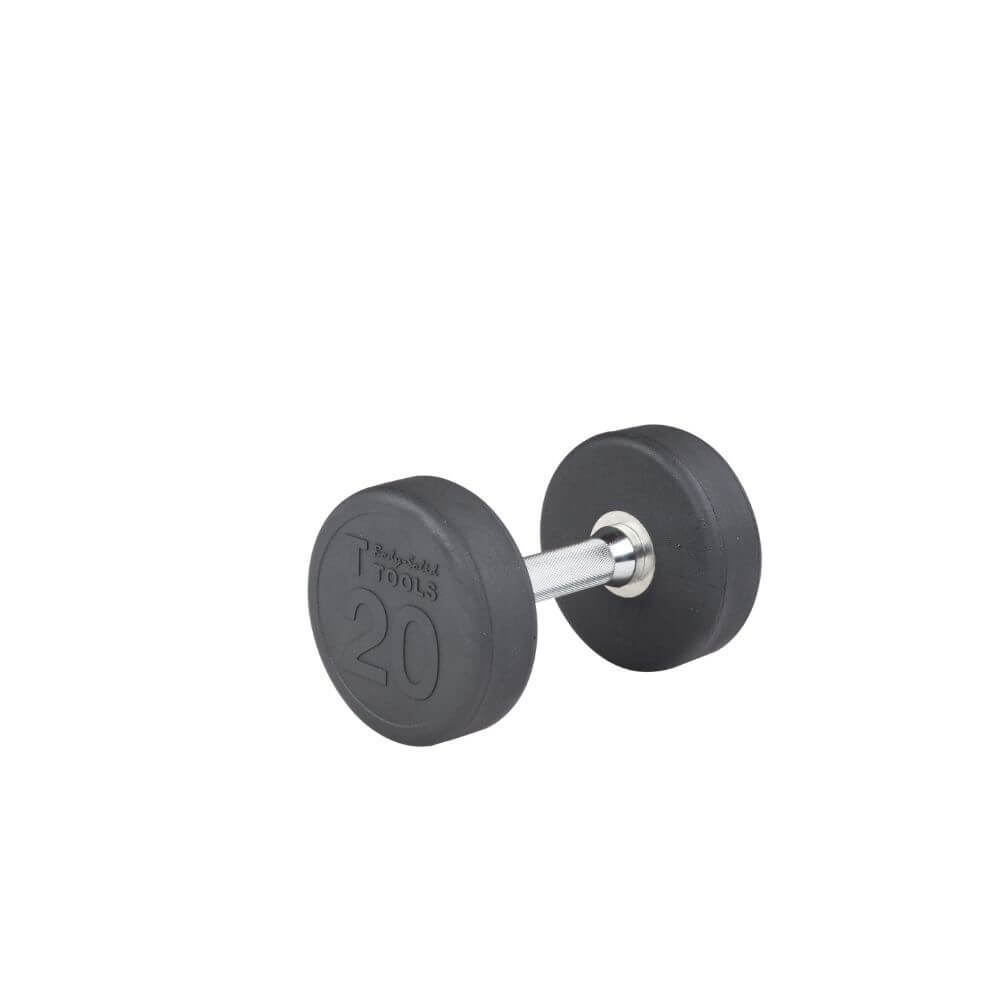 Body Solid Rubber Round Dumbbells SKU SDP(SIZE)