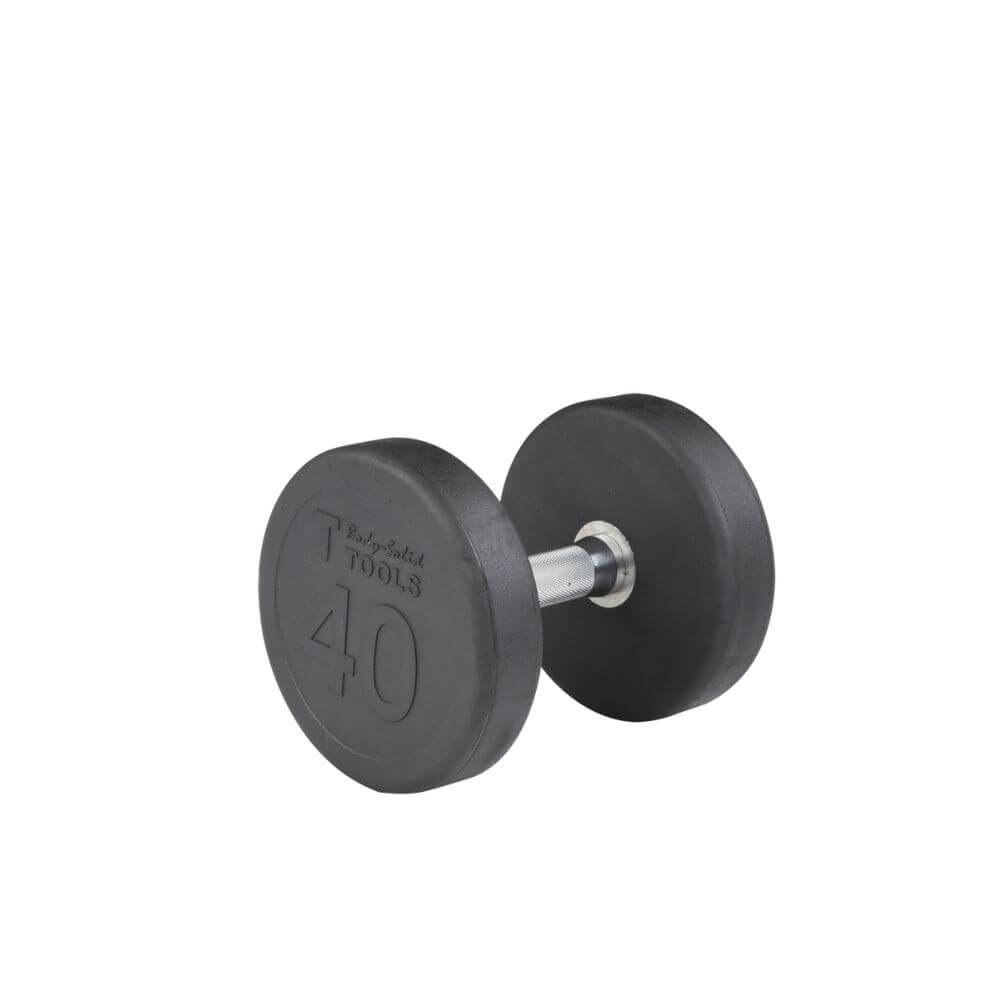 Body Solid Rubber Round Dumbbells SKU SDP(SIZE)