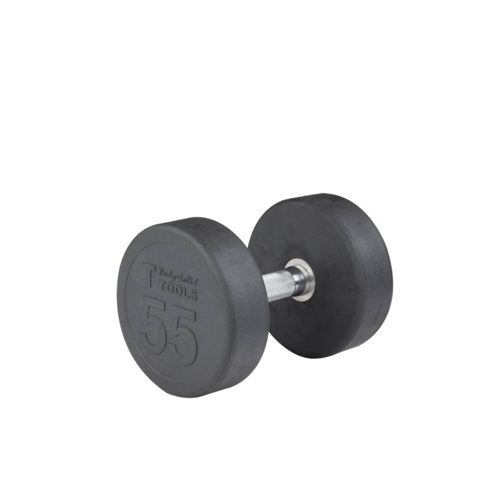 Body Solid Rubber Round Dumbbells SKU SDP(SIZE)