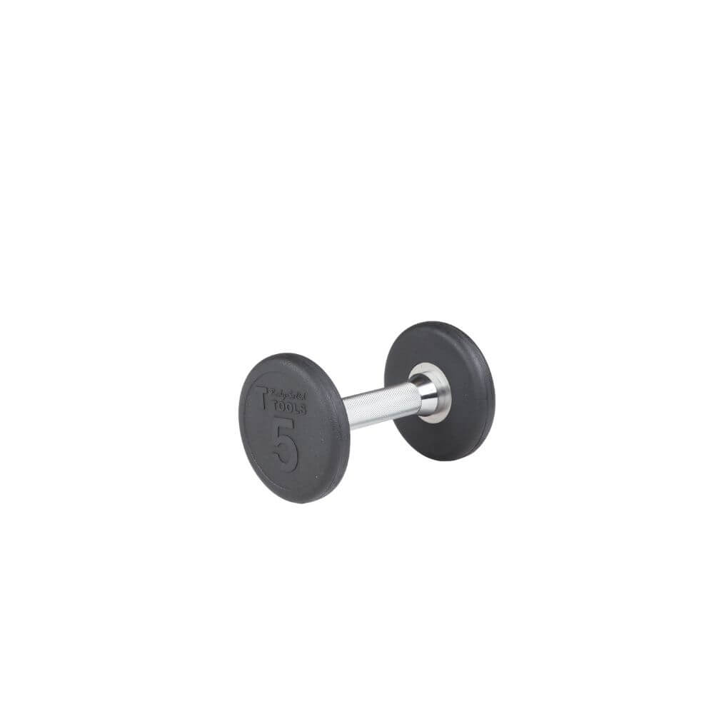 Body Solid Rubber Round Dumbbells SKU SDP(SIZE)