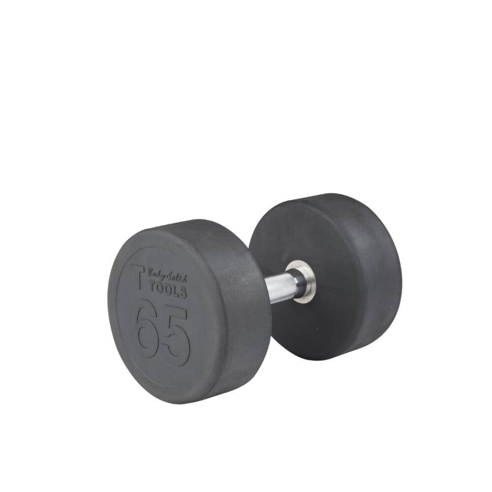 Body Solid Rubber Round Dumbbells SKU SDP(SIZE)