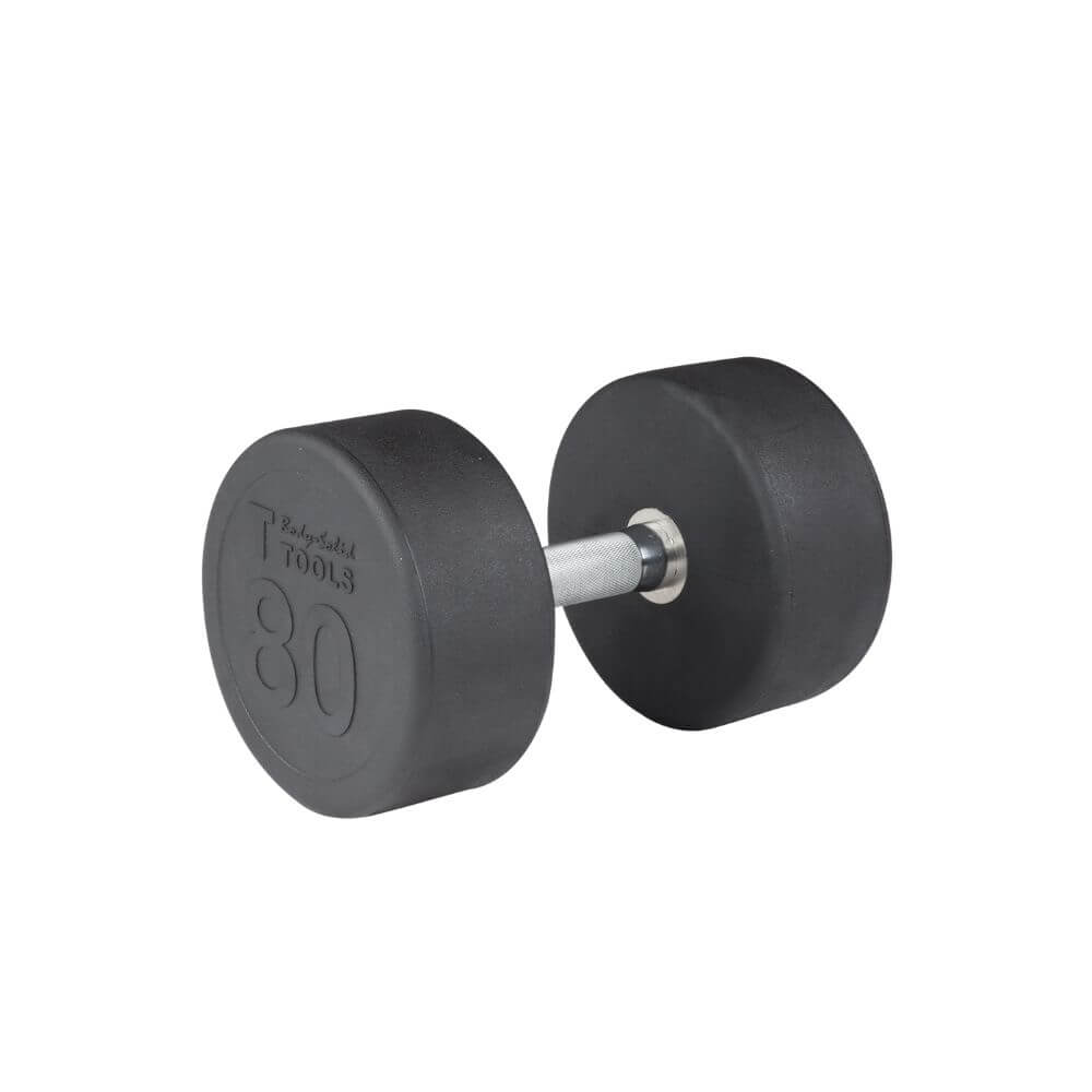 Body Solid Rubber Round Dumbbells SKU SDP(SIZE)