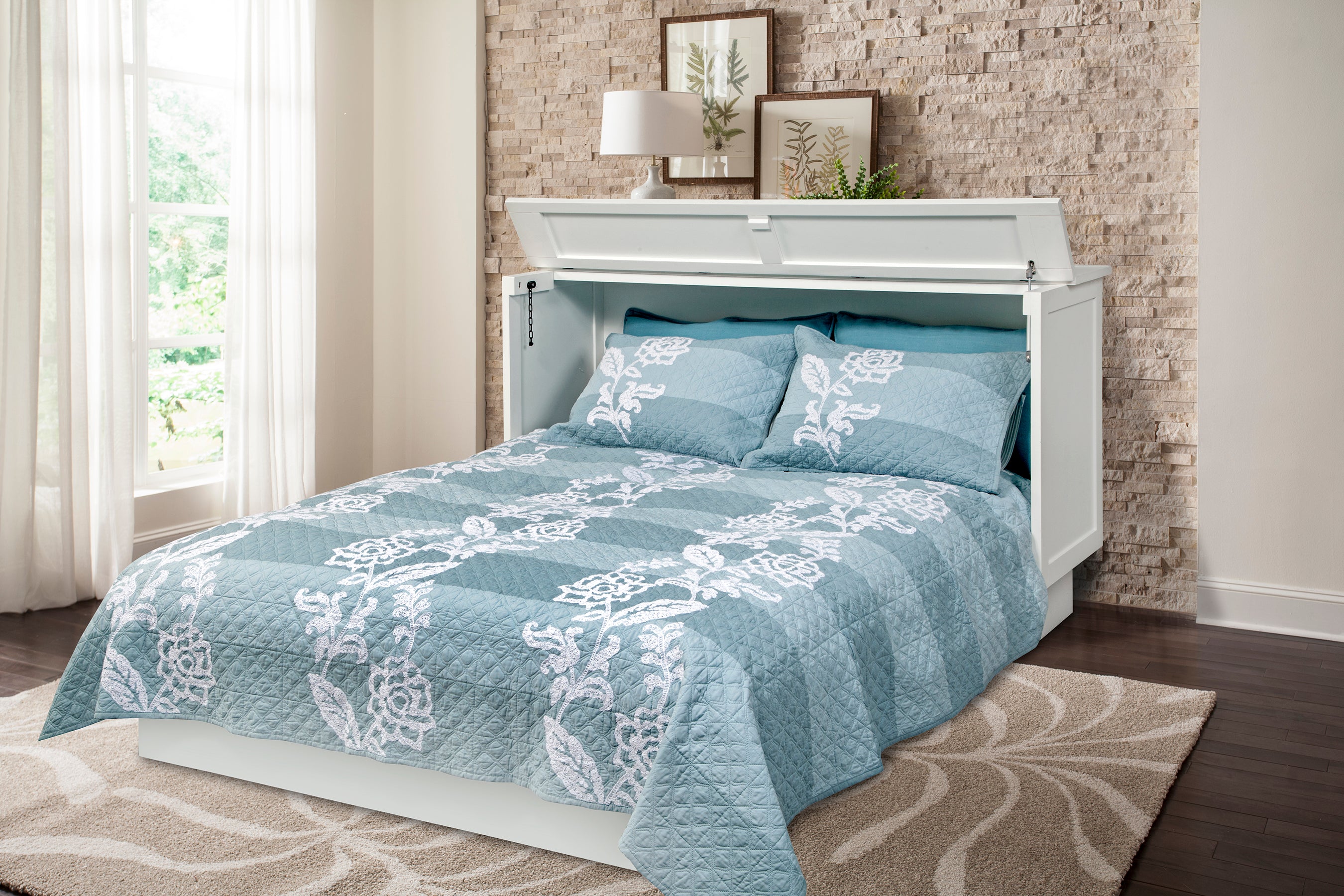 Arason Creden-ZzZ Brussels Queen Murphy Cabinet Bed SKU 543-10